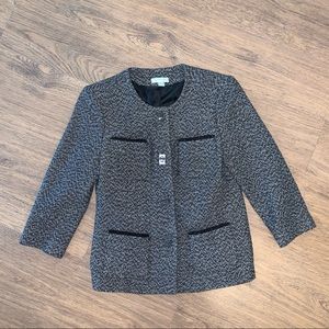 Charter 3/4 sleeve blazer/jacket